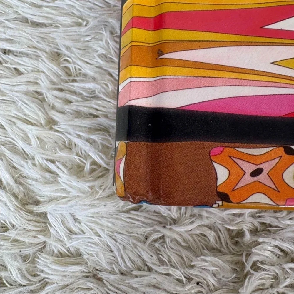 Emilio Pucci Vintage Notebook Tie Print Victoria &‎ Albert Museum Geometric